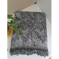 Pamuklu Çok Amaçlı Örtü - Siyah