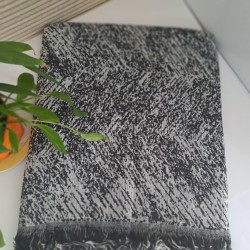 Pamuklu Çok Amaçlı Örtü - Siyah