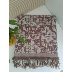 Pamuklu Çok Amaçlı Örtü - Kiremit