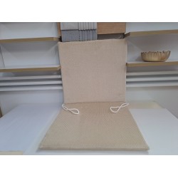 Arkalıklı Sandalye Minderi - ALFA KREM