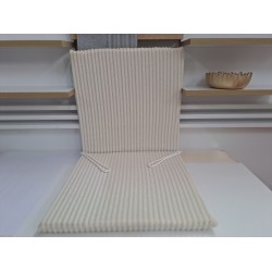 Arkalıklı Sandalye Minderi - EKRU