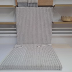 Arkalıklı Sandalye Minderi - A.GRİ