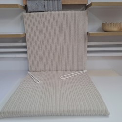 Arkalıklı Sandalye Minderi - DUMAN