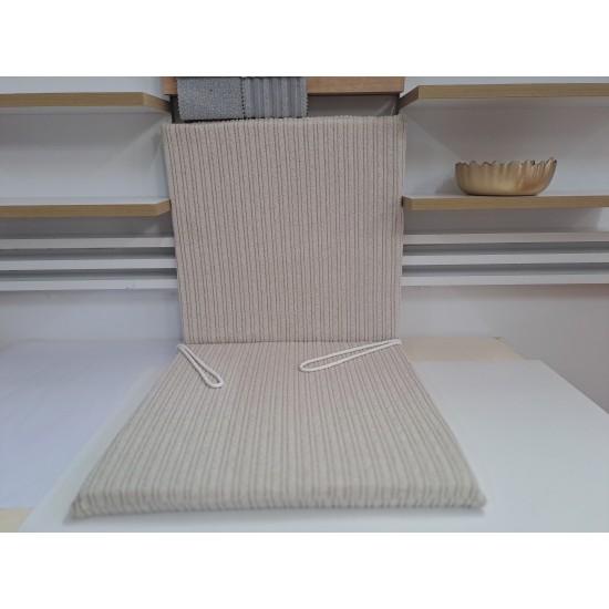 Arkalıklı Sandalye Minderi - DUMAN